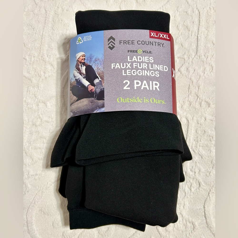 Free Country Fur Lined Leggings XL/XXL